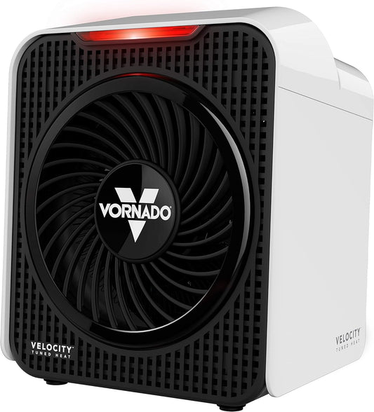 Vornado Velocity 1 - Calentador de espacio personal con 2 ajustes de calor y...