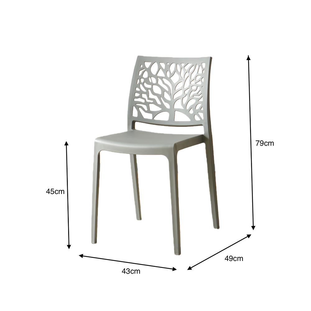 Combo Comedor Void, Incluye Comedor y 4 Sillas