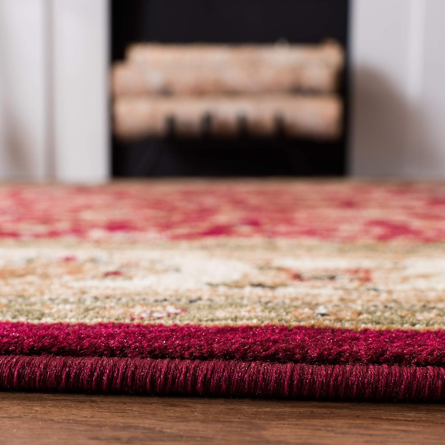 Safavieh Colección Lyndhurst LNH312A Alfombra tradicional oriental, color rojo...