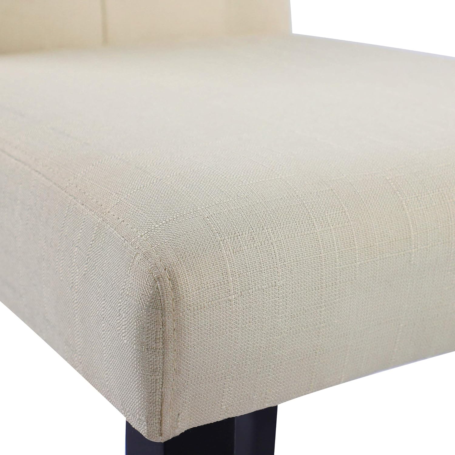 LSSBOUGHT Juego de 4 sillas de comedor con botones copetudos, sillas de cocina...