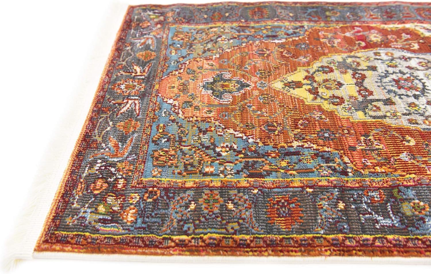 Unique Loom Baracoa Collection - Alfombra Miramar (2 pies 2 pulgadas x 3 pies 1...