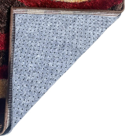 Almohadilla de alfombra de 0.025 pulgadas de grosor de 5 x 8 pies con agarre