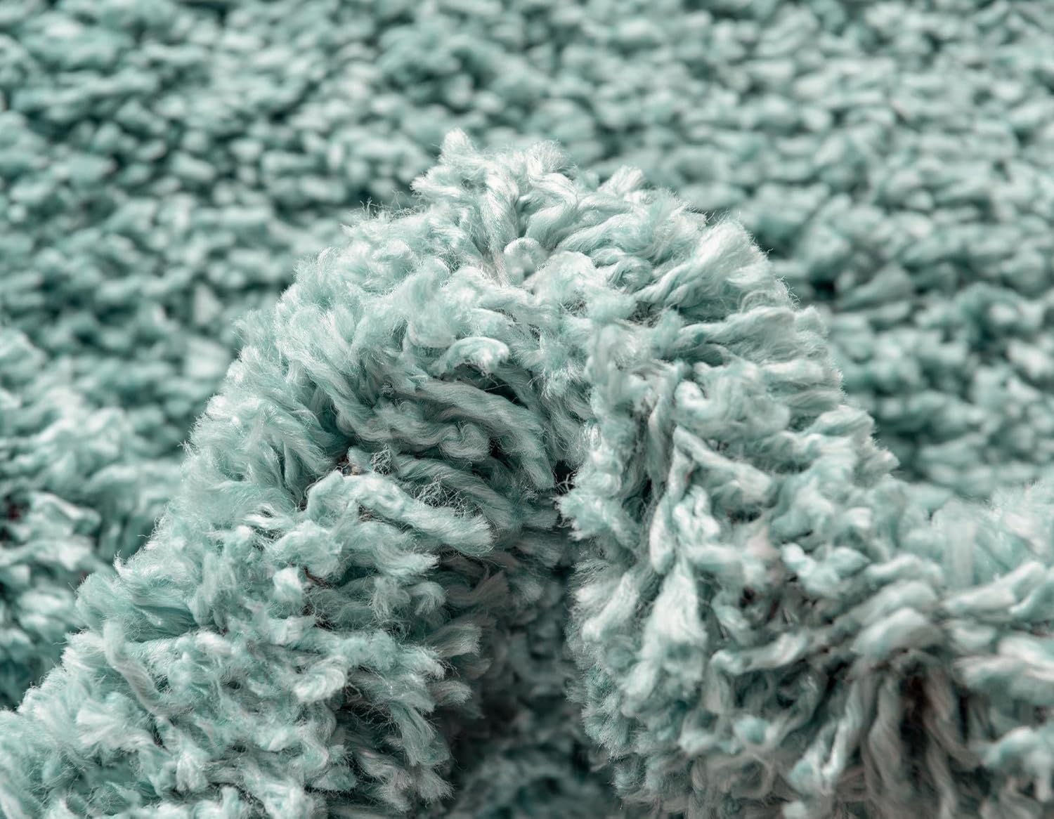 Rugs.com Zermatt Shag Collection - Alfombra cuadrada de 10 pies de largo, color...
