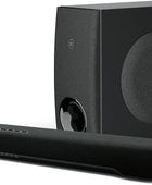 Yamaha Audio SR-C30A - Barra de sonido compacta con subwoofer inalámbrico y...