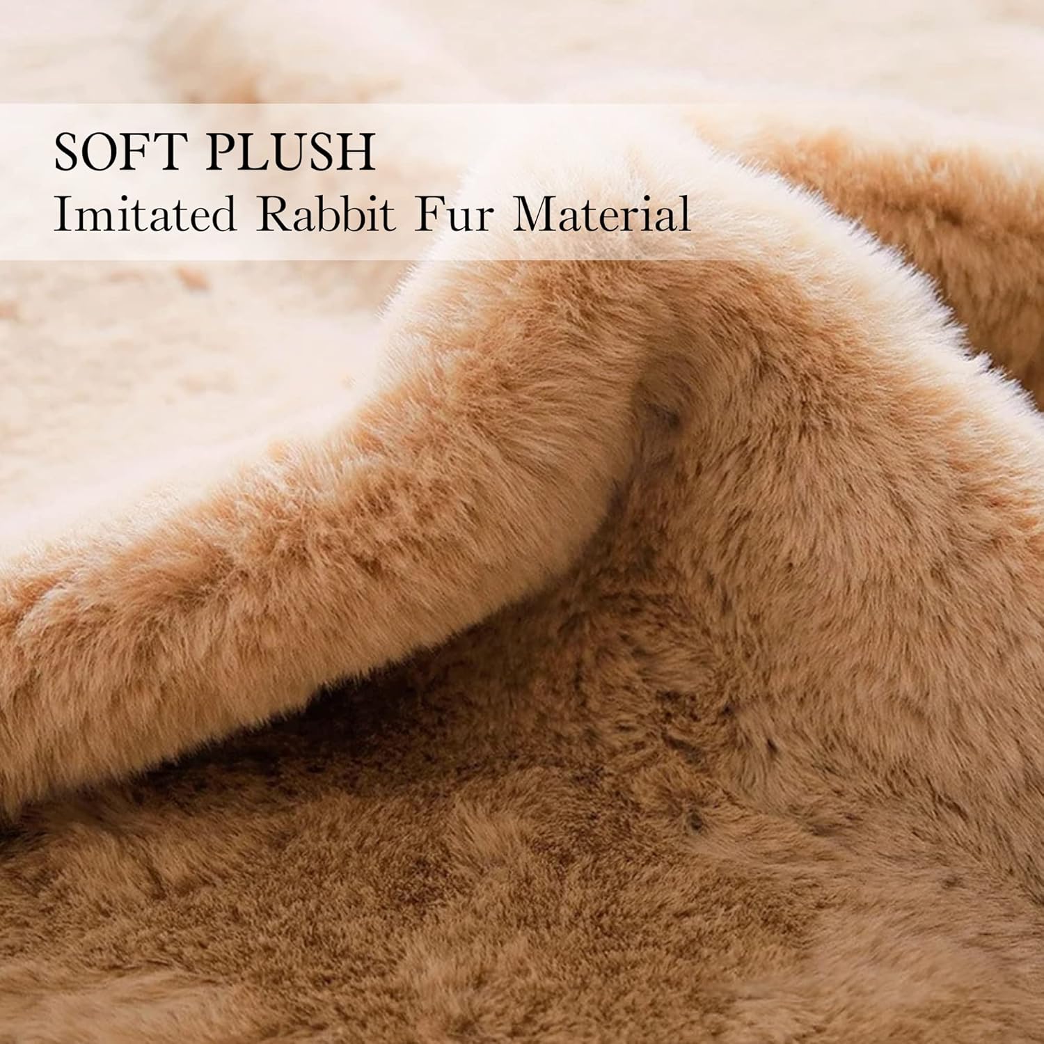 Alfombra en forma de oso de 4 x 4 pies, lindas alfombras para dormitorio,
