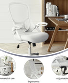 Flash Furniture Porter - Silla de oficina giratoria de respaldo alto con...