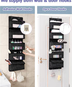 Organizador de almacenamiento para colgar sobre la puerta, organizador de...