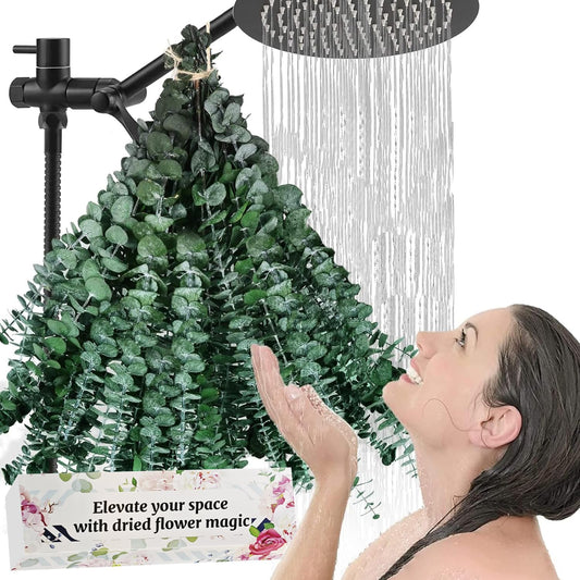 Paquete a granel de 30 piezas de plantas de eucalipto secas reales para ducha,...