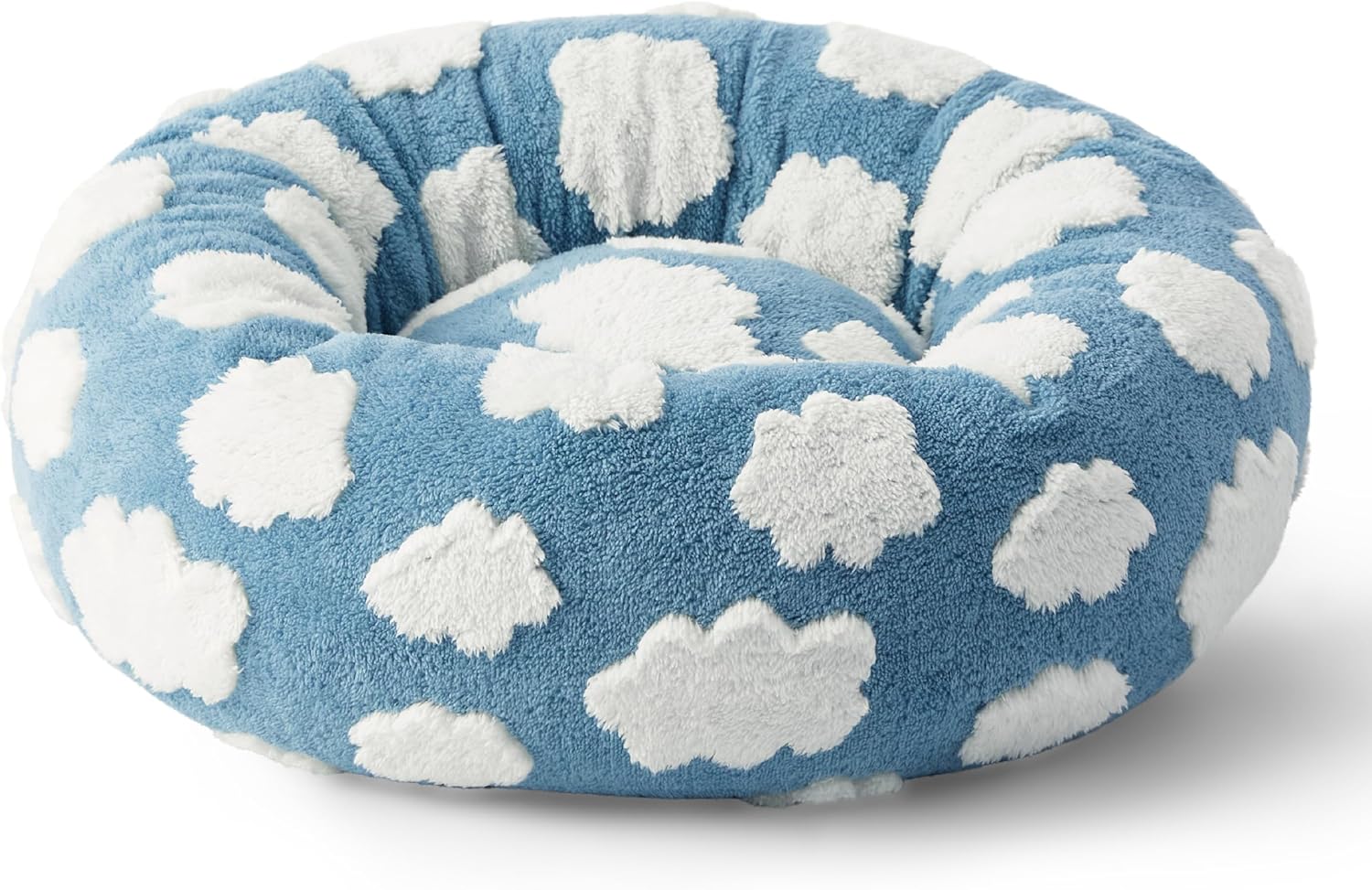 Lesure - Cama en forma de dona para perros pequeños, camas redondas para gatos...