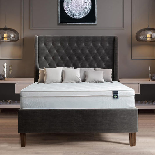 Colchón de cama Queen Colchón híbrido de 8 pulgadas tamaño Queen con espuma