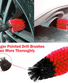 7 Pcs Drill Brush Set All Purpose Power Scrubber Cleaning Kit with Extend