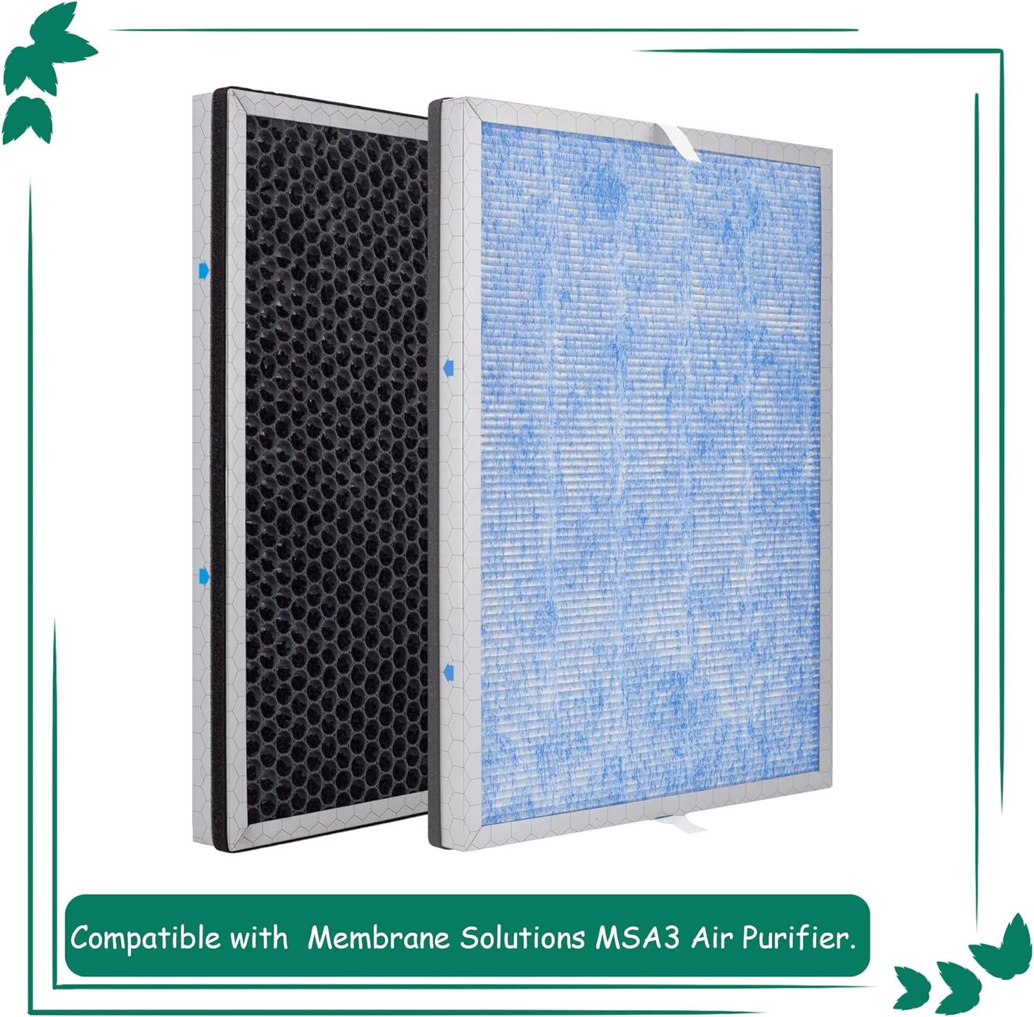 Filtro de repuesto MSA3MSA3S, compatible con Membrane Solutions MSA3 y MSA3S...