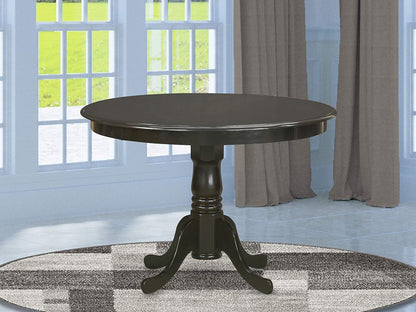 East West Furniture HLT-CAP-TP Hartland - Mesa de comedor redonda con base de...