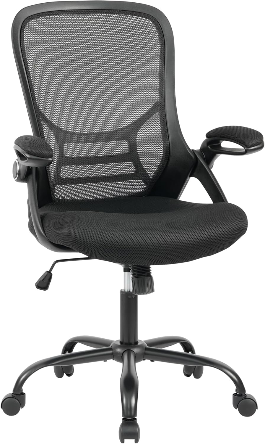 Silla de oficina ergonómica de malla giratoria para computadora, cómoda, brazos...