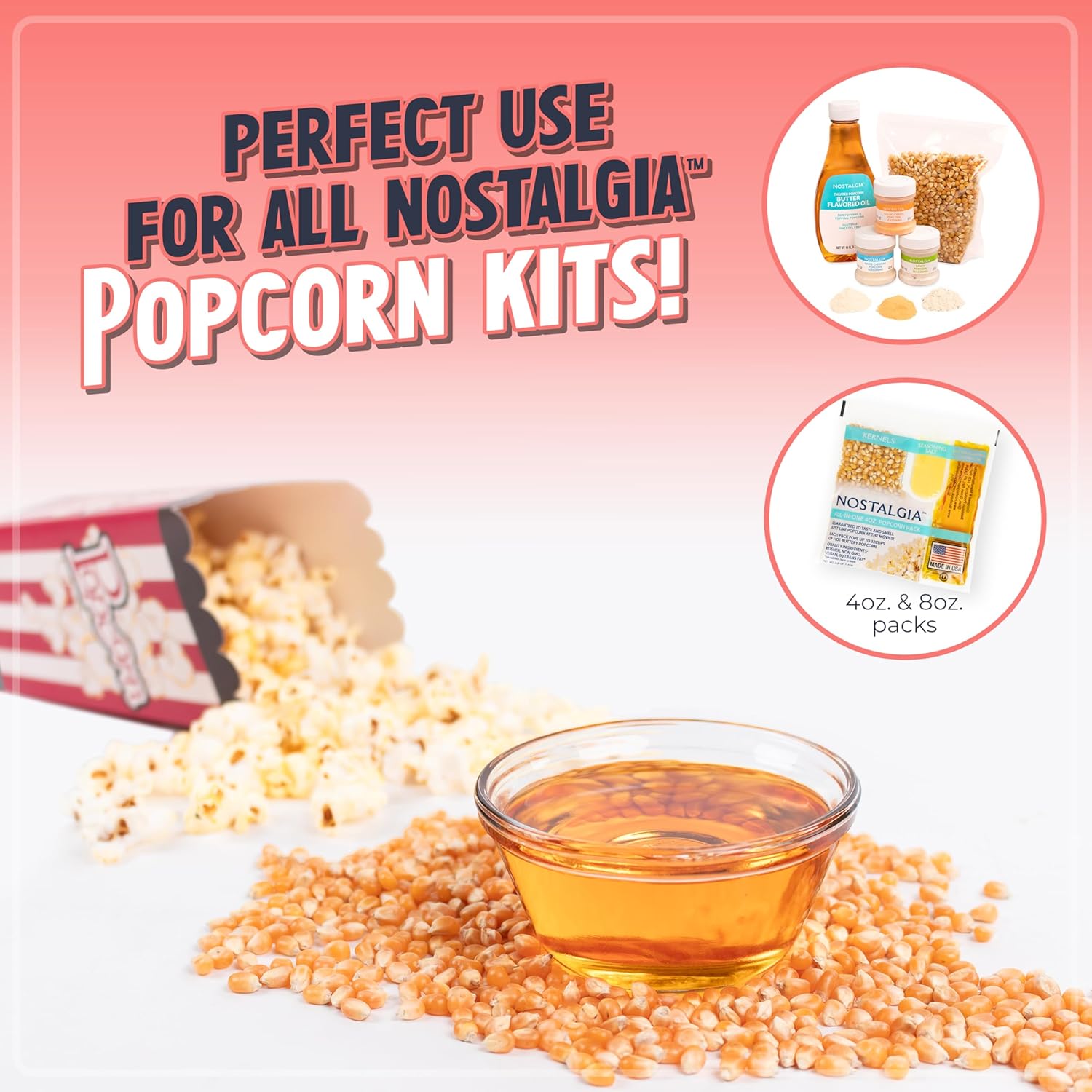 Nostalgia Máquina vintage para hacer palomitas de maíz de aire caliente, hace...