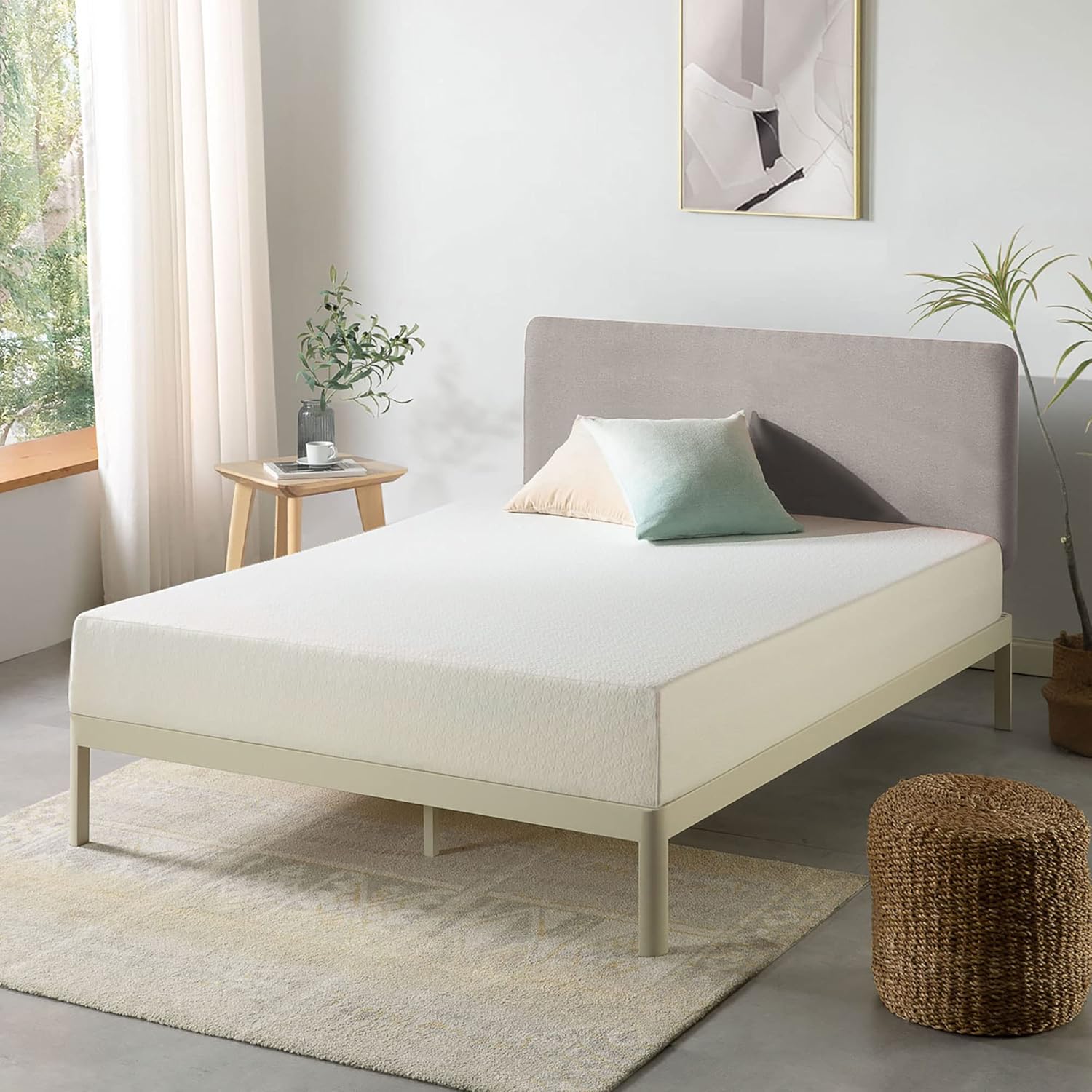 Best Price Mattress - Colchón individual de 8 pulgadas en una caja, espuma...
