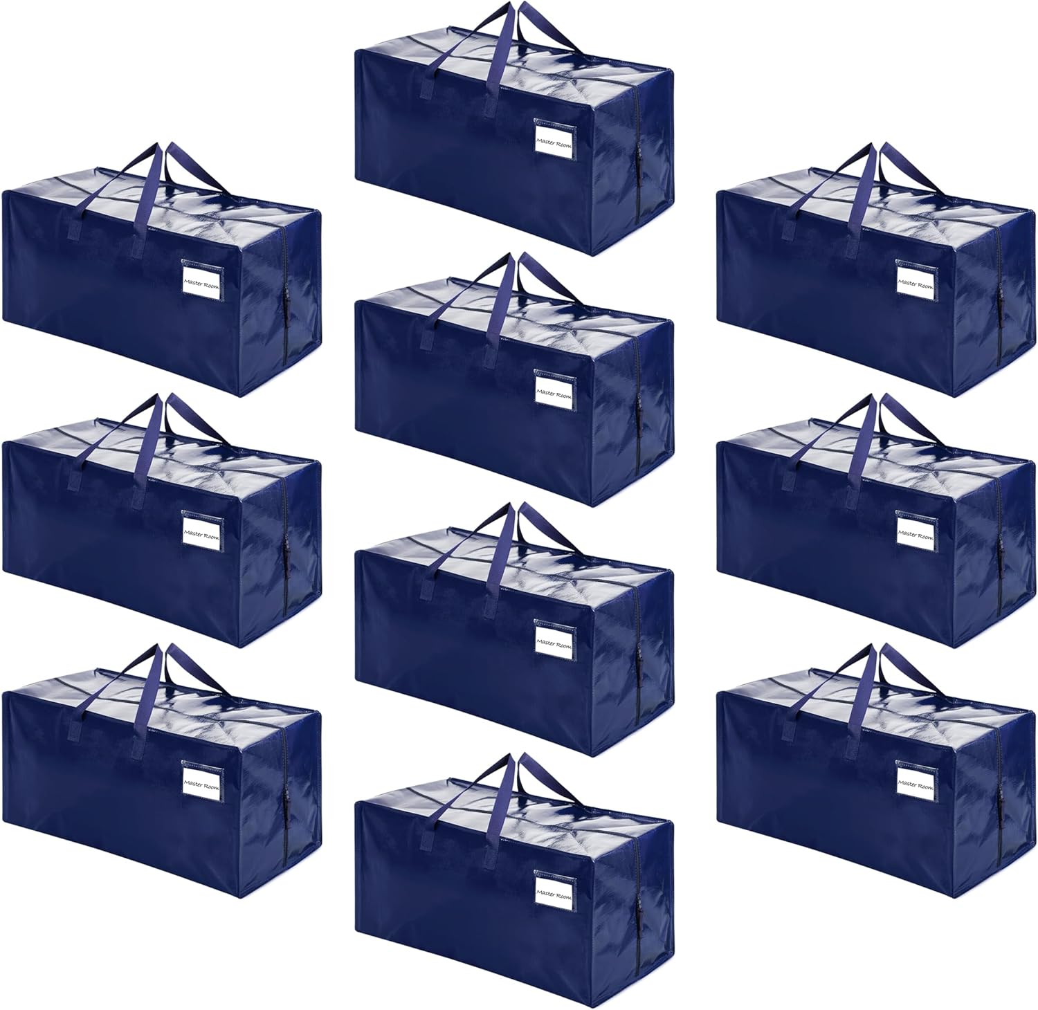 VENO Paquete de 10 bolsas de mudanza, correas de mochila, mudanza, cajas de...
