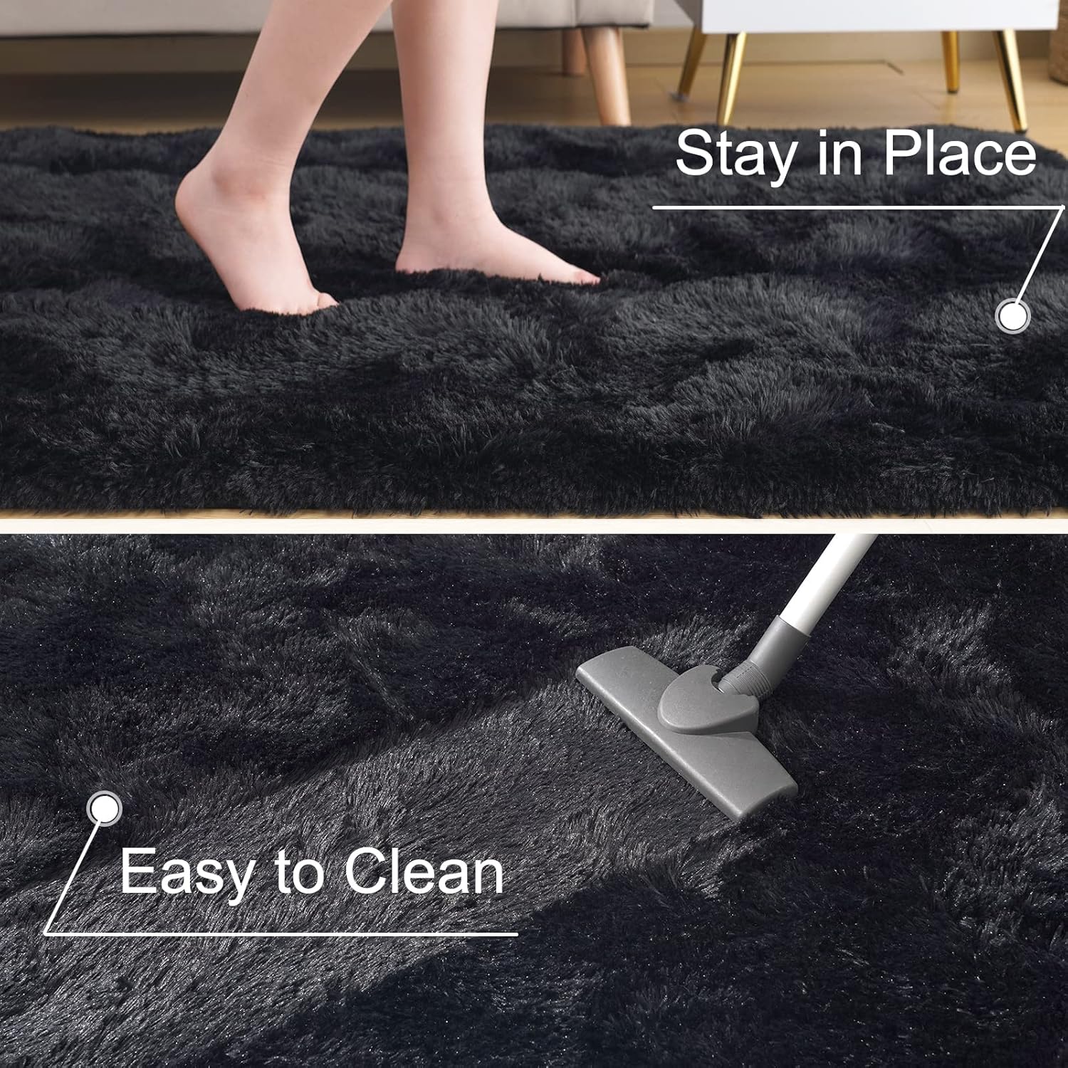 Alfombra suave y esponjosa para la habitación de los niños, decoración para la