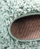 Rugs.com Zermatt Shag Collection - Alfombra cuadrada de 10 pies de largo, color...