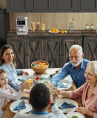 Aparador de buffet con almacenamiento, gabinete de almacenamiento de cocina