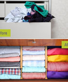 Homemaid Living Organizador de cajones de bambú ajustable y expandible -...