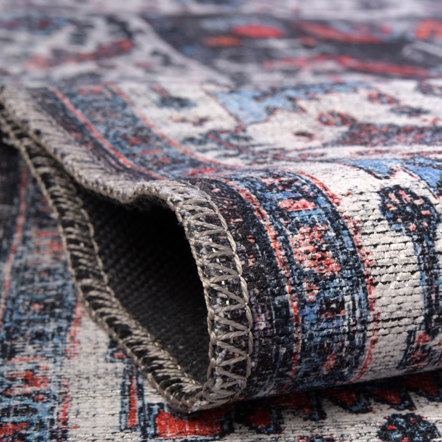 Unique Loom Mangata Collection - Alfombra de área Mahtaab (rectangular 5 pies...