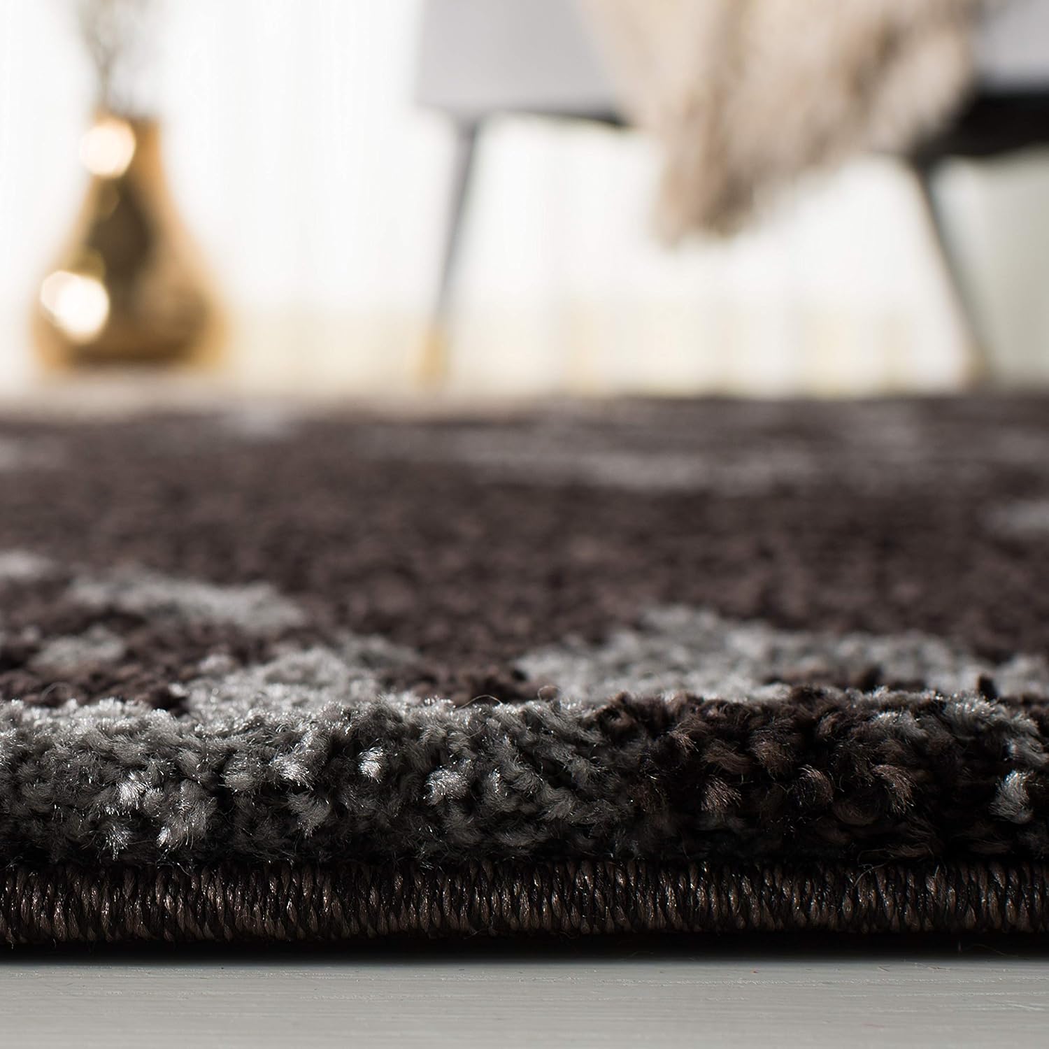 Safavieh Florida Shag Collection SG456-2880 Tapete afelpado de pasillo,...