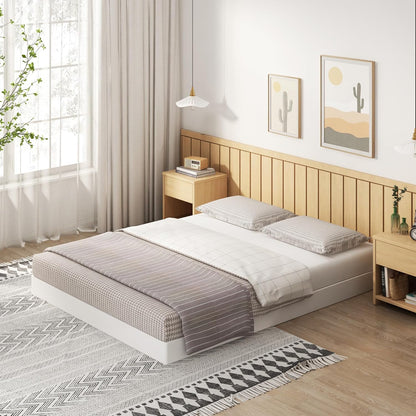 Base de cama tamaño matrimonial de 5 pulgadas, base de colchón de metal