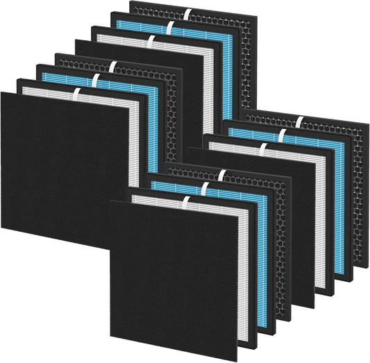 Juego de 4 filtros de repuesto de 10L Pro compatibles con Okaysou AirMax 10L...