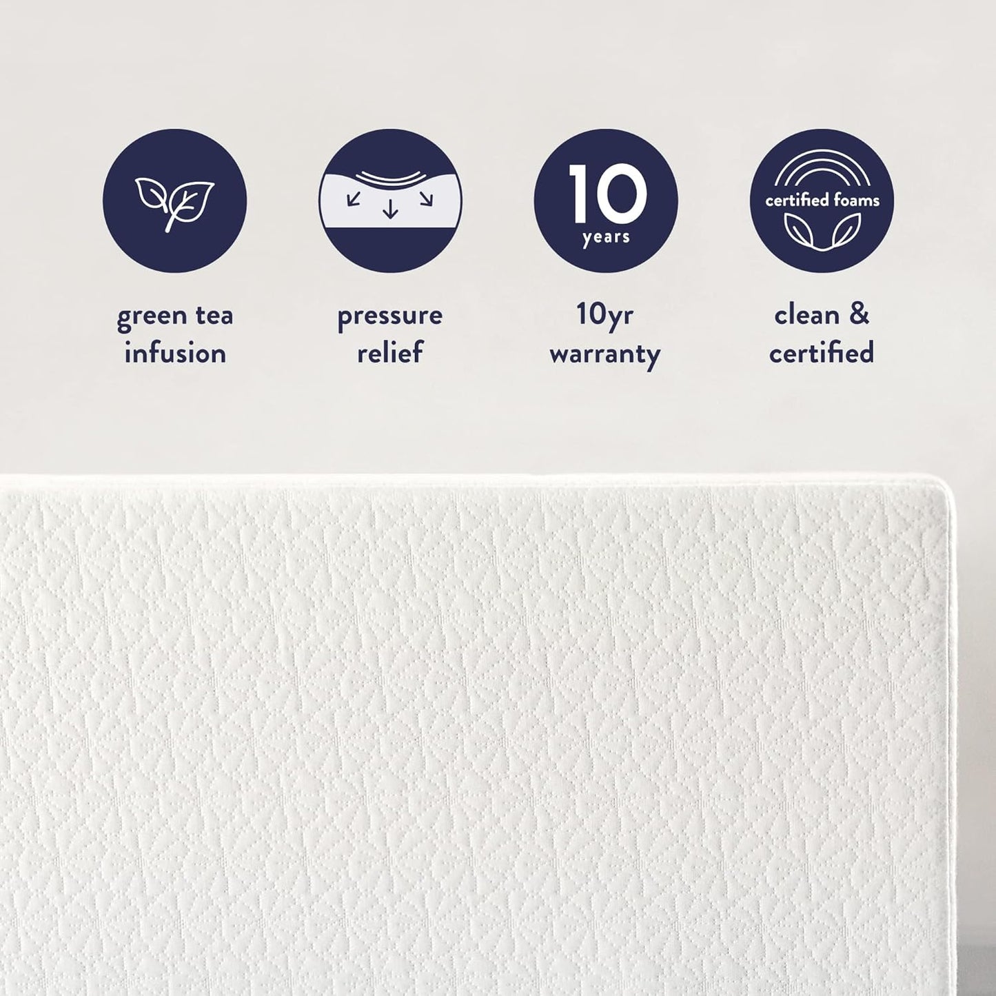 Best Price Mattress Colchón individual de 10 pulgadas en una caja, espuma