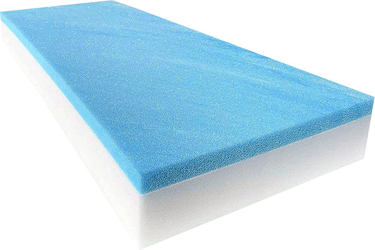 FoamTouch Colchón litera de 3 pulgadas de alto x 32 pulgadas de ancho x 75...