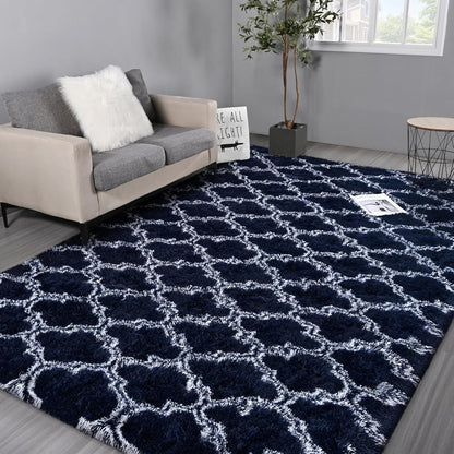 Alfombras de área grandes de 4 x 6 pies para sala de estar, alfombra moderna y