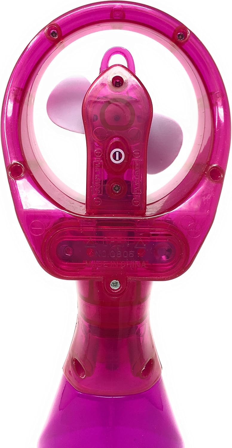Ventilador de nebulización personal portátil, funciona con pilas, con amplia...