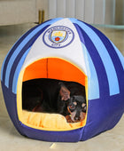 Maccabi Art Manchester City - Cama de fútbol para perros, cama temática...