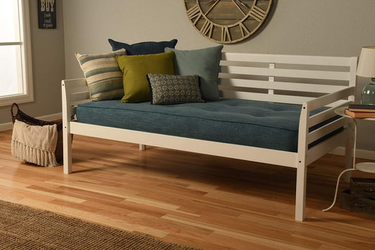 Litera bohemia de 8 pulgadas, cama de día, cama nido, colchón de primavera de