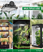 SANSI Luz LED de cultivo para plantas de interior, luz LED de crecimiento de...