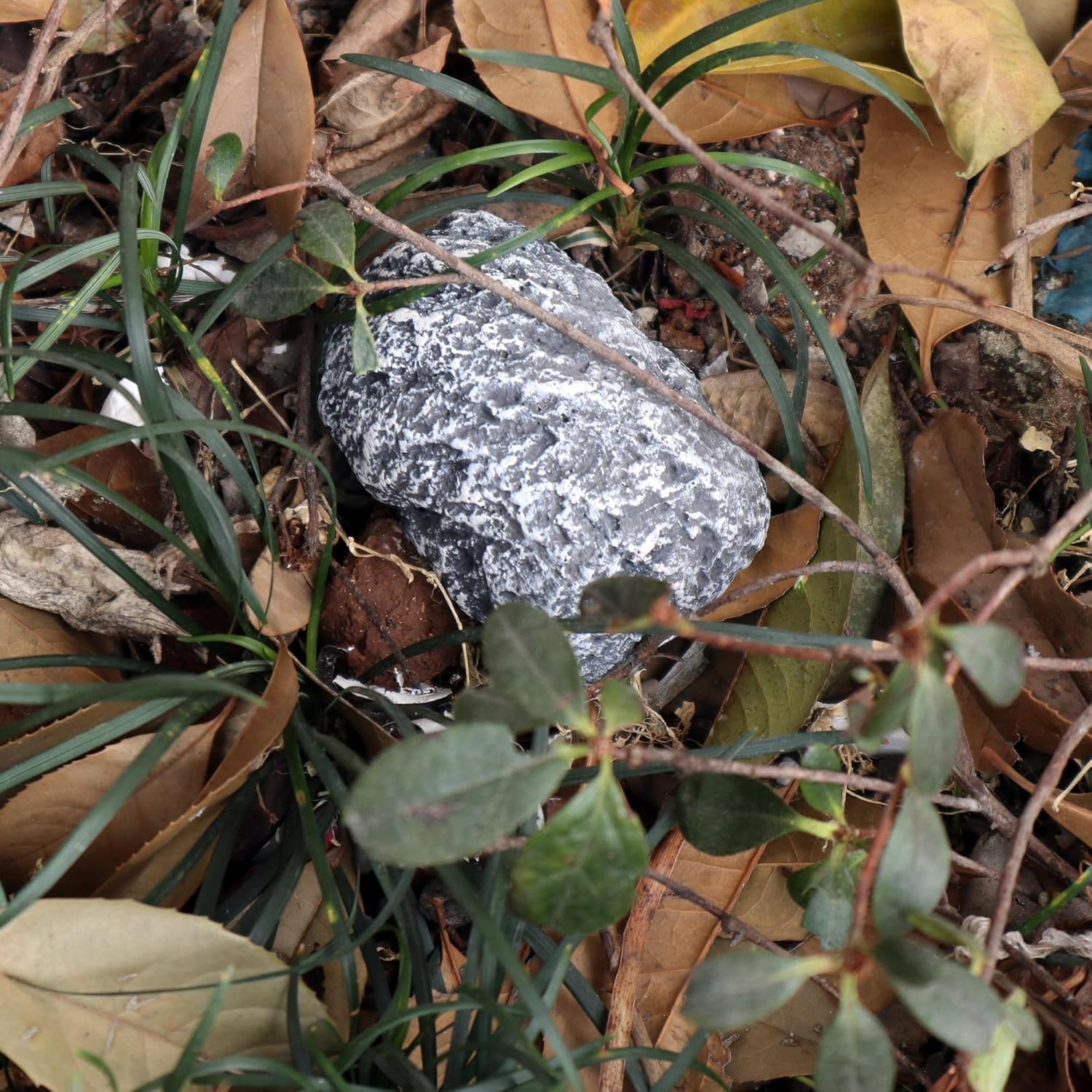 Ocultadores de llaves de repuesto falsos para ocultar una llave al aire libre,...