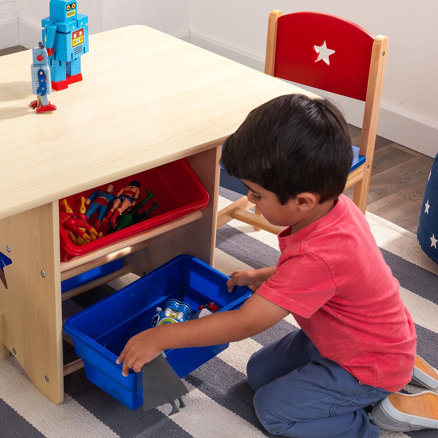 Juego de mesa y silla primario Kidkraft Star