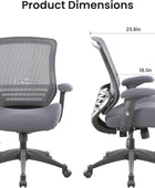 BOLISS Silla de oficina ergonómica de 400 libras, silla de escritorio para el...