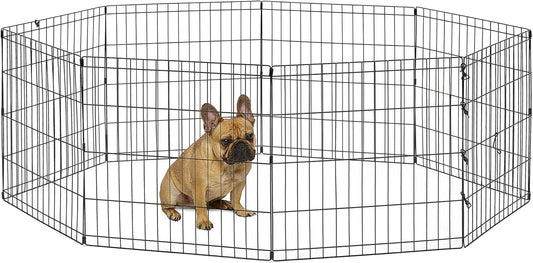 New World Pet Products - Cerco de metal plegable para ejercicio y parque de...