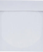 Fundas de papel blanco para CDDVD con ventana transparente, paquete de 250