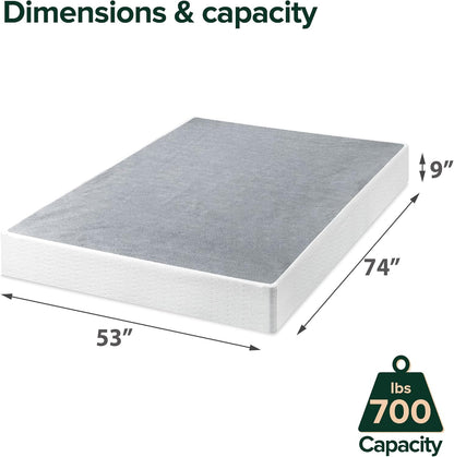 Smart BoxSpring Somier metálico inteligenteBase de colchónMarco de metal fuerte