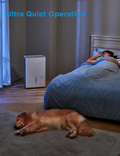Deshumidificador certificado Energy Star de 3000 pies cuadrados con filtro de