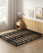 EMODA Base de cama tamaño Queen de 5 pulgadas, base de colchón de metal...