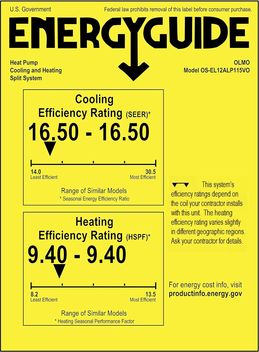 Alpic 12,000 BTU, 110120V, 17.4 SEER2, aire acondicionado mini split sin