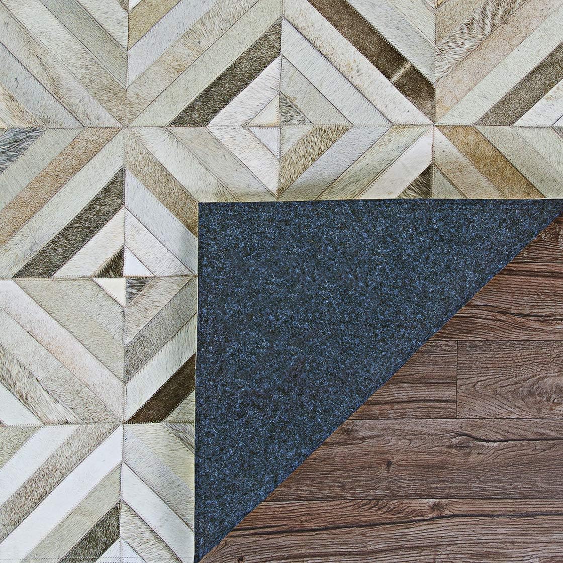 Couristan Chalet Blocks - Alfombra color marfil, 3'4" x 5'4"