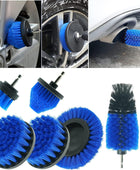 7 Pcs Drill Brush Set All Purpose Power Scrubber Cleaning Kit with Extend