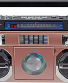 Studebaker SB2145RG 80's Retro Street Bluetooth Boombox con radio FM,...