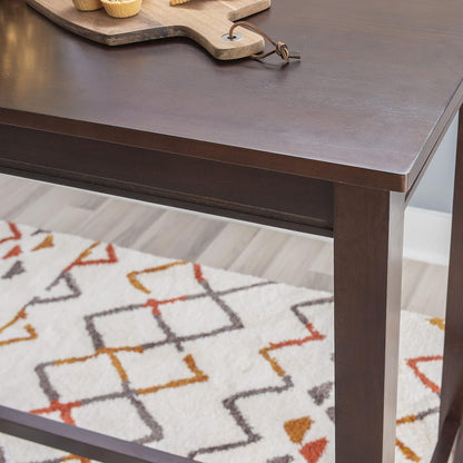 Mesa Claridge de 42 pulgadas de altura de barra Espresso