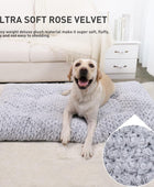 KSIIA Cama lavable para perro, cama de lujo para perros, cómoda almohadilla...